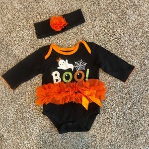 Halloween Outfit and Bow